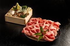 和牛ですきやき　 Japanese beef sukiyaki
